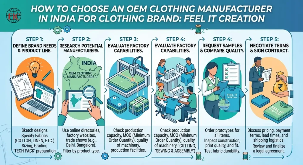 OEM Clothing Manufacturer in India
