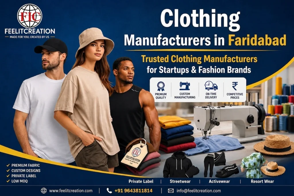 Clothing Manufacturer in Faridabad